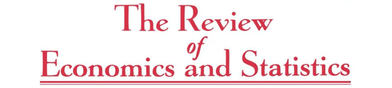 Review of Economics and Statistics