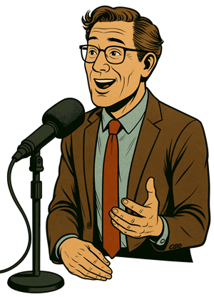 Podcast host Ryan
