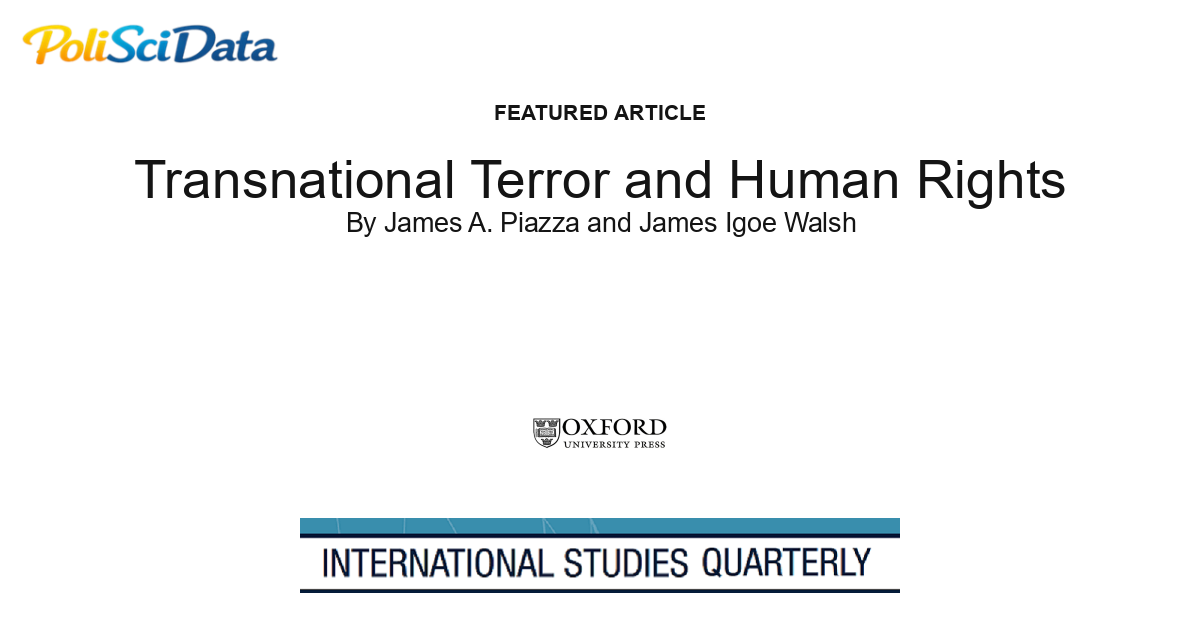 Article card for article: Transnational Terror and Human Rights