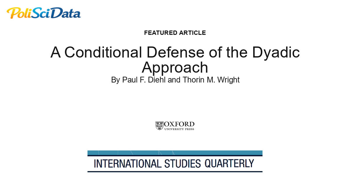 Article card for article: A Conditional Defense of the Dyadic Approach