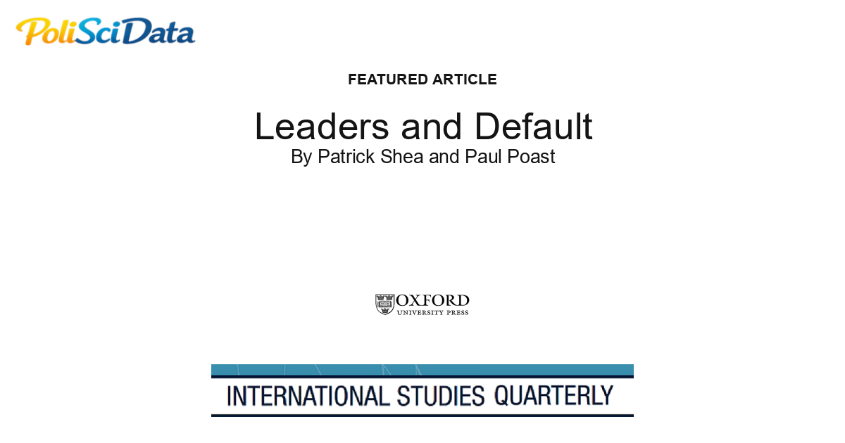 Article card for article: Leaders and Default