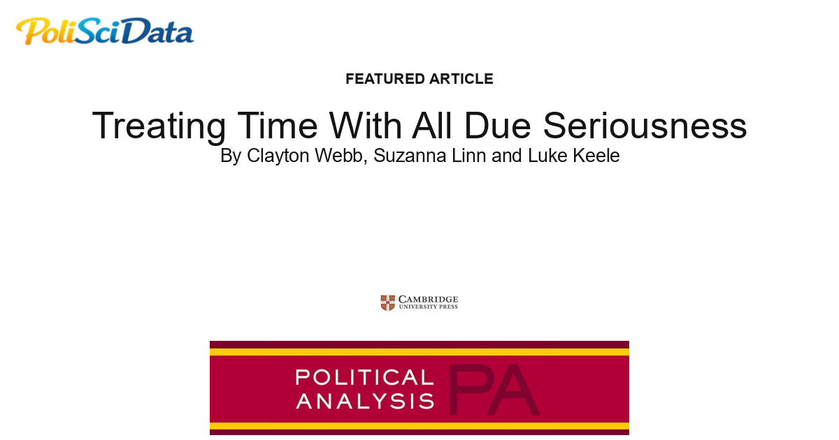 Article card for article: Treating Time With All Due Seriousness