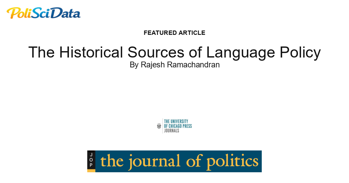 Article card for article: The Historical Sources of Language Policy