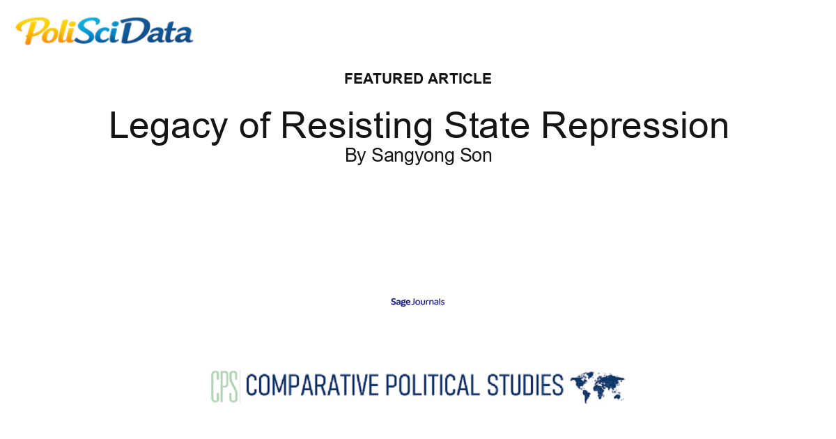 Article card for article: Legacy of Resisting State Repression