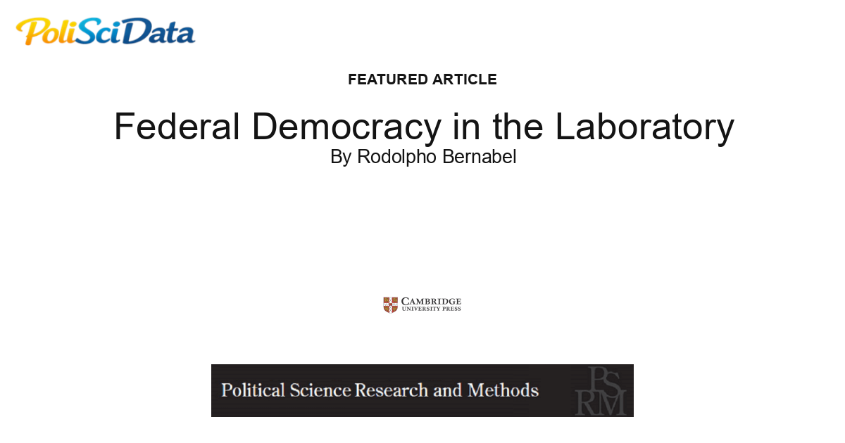 Article card for article: Federal Democracy in the Laboratory