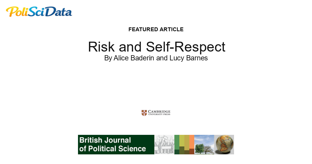 Article card for article: Risk and Self-Respect