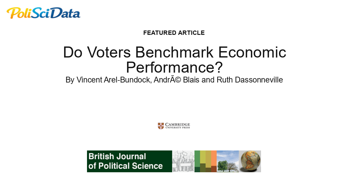 Article card for article: Do Voters Benchmark Economic Performance?